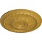 Ekena Millwork Oslo Ceiling Medallion (Fits Canopies up to 7 5/8"), 38 3/8"OD x 2 7/8"P, Iridescent Gold CM38OSIGS - alternate 4